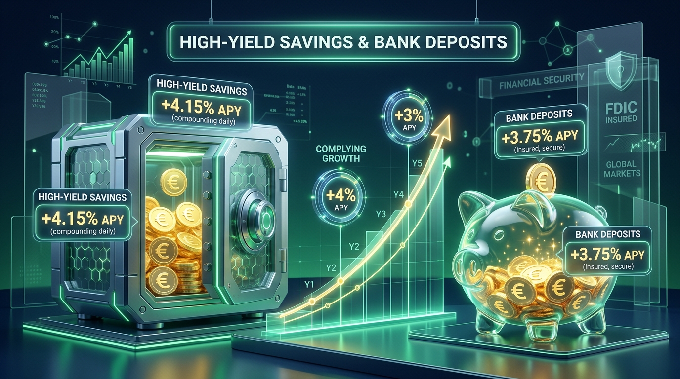 Guía de cuentas remuneradas y depósitos bancarios garantizados